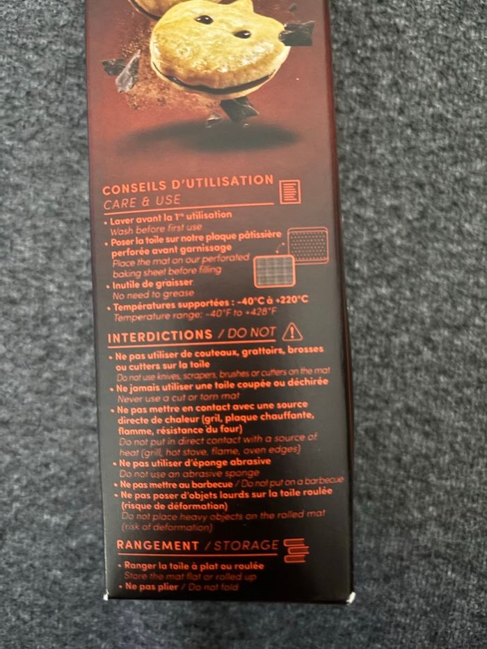 Toile de cuisson motif citrouilles silpat - photo numéro 3