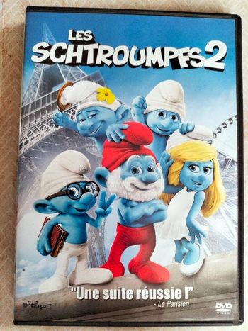 Dvd enfants Les schtroumpfs 2
