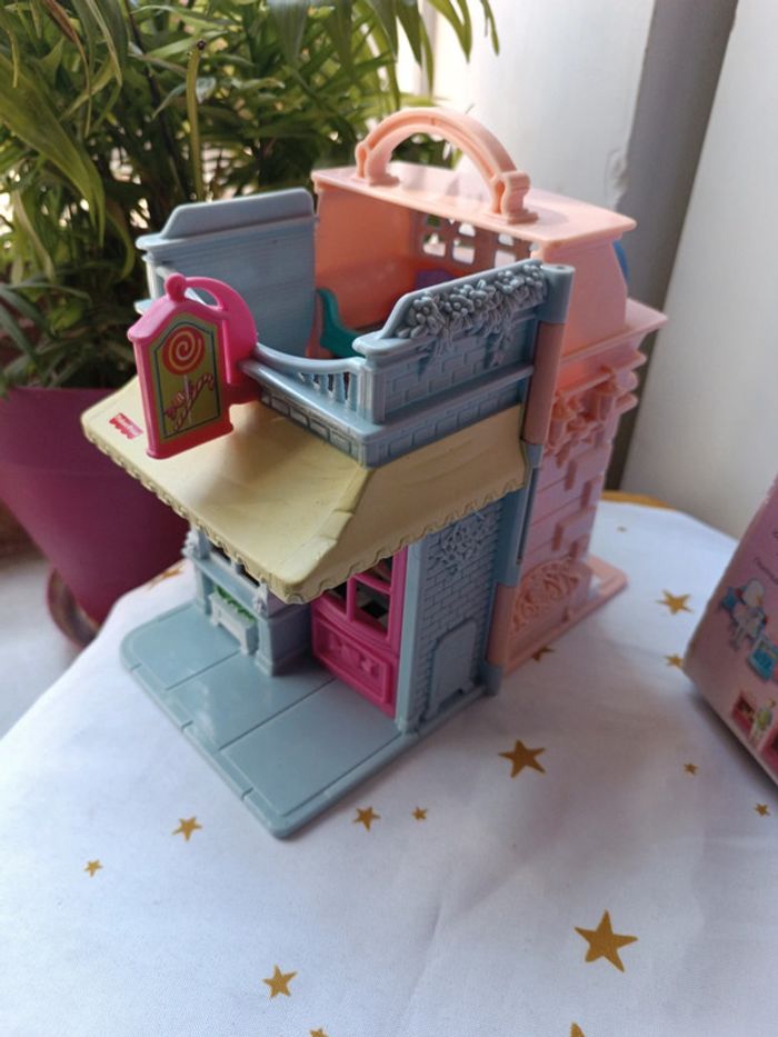 Maison house poignée Fisher family danseuse ballerine dance Candy shop poupée doll - photo numéro 3