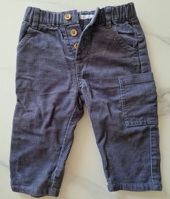 Pantalon bleu Bout'Chou 9 mois