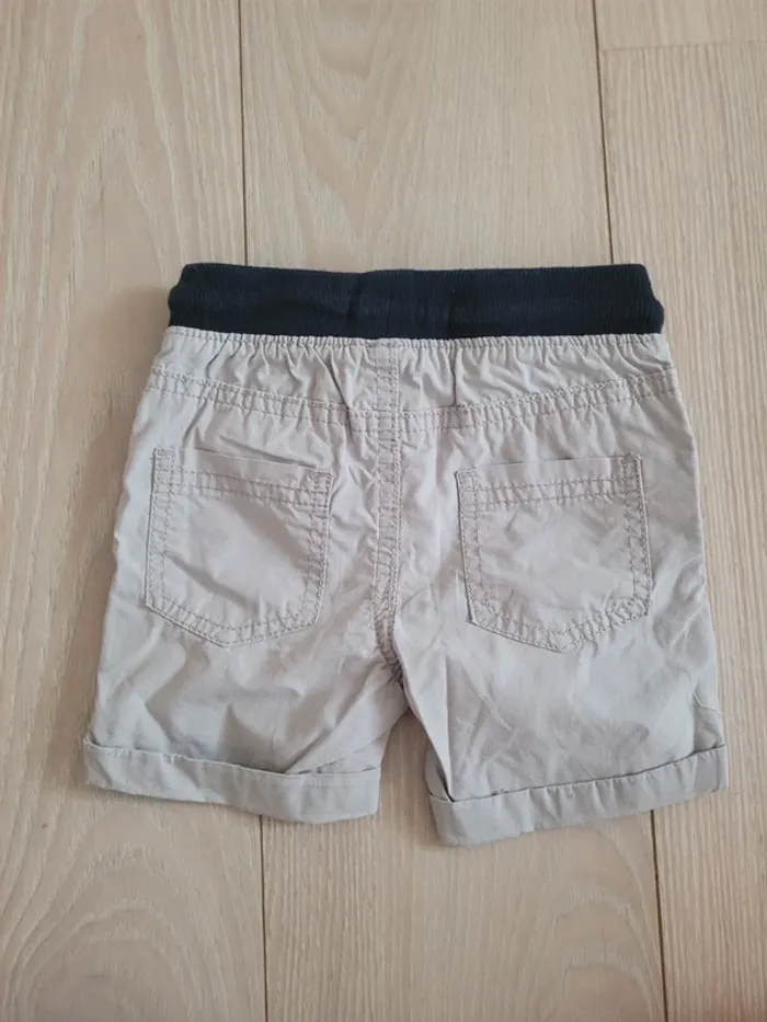Short gris Gemo 12 mois - photo numéro 2