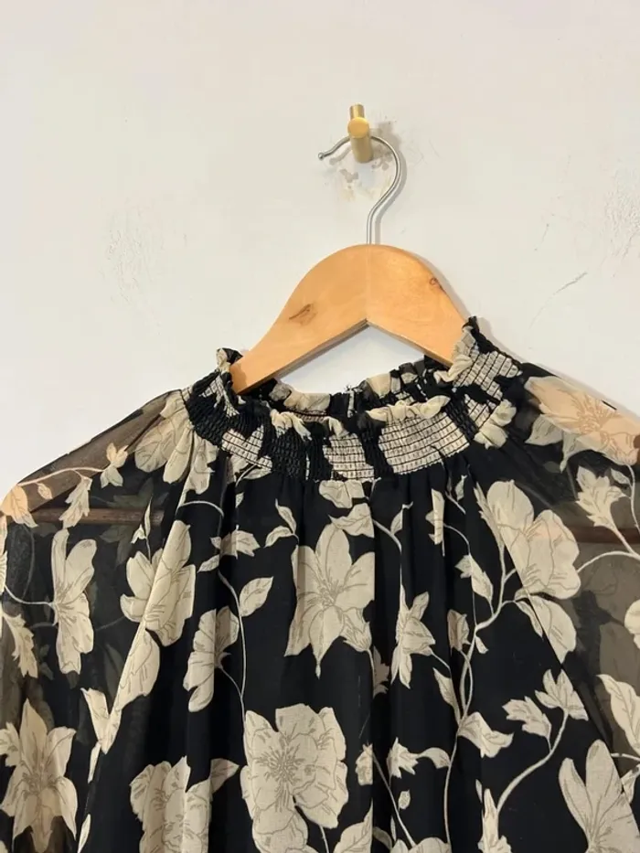 Robe Mango imprimé feuilles - photo numéro 5