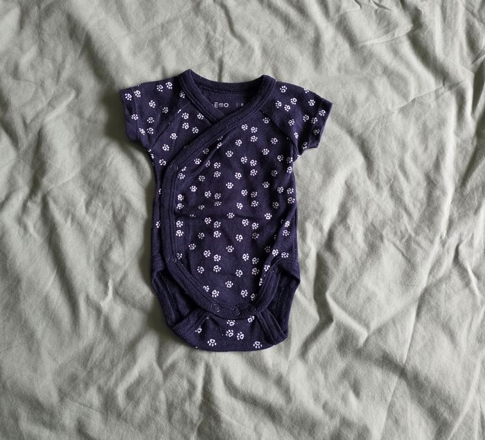 Lot 3 pièces Naissance Kitchoun Gémo Kiabi Coton Marron Bleu Vert - photo numéro 4