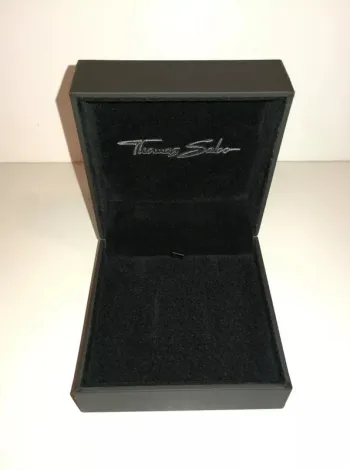 Boite Thomas Sabo 9x9 cm écrin pour alliances mariage ou boucles d'oreilles
