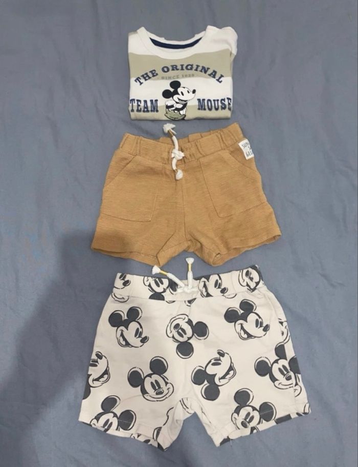 Ensemble 1 tee shirt / 2 short