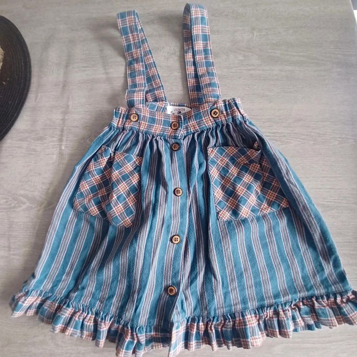 Tunique robe salopette Camaïeu junior