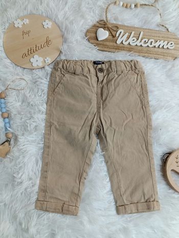 Pantalon lege 9 mois beige