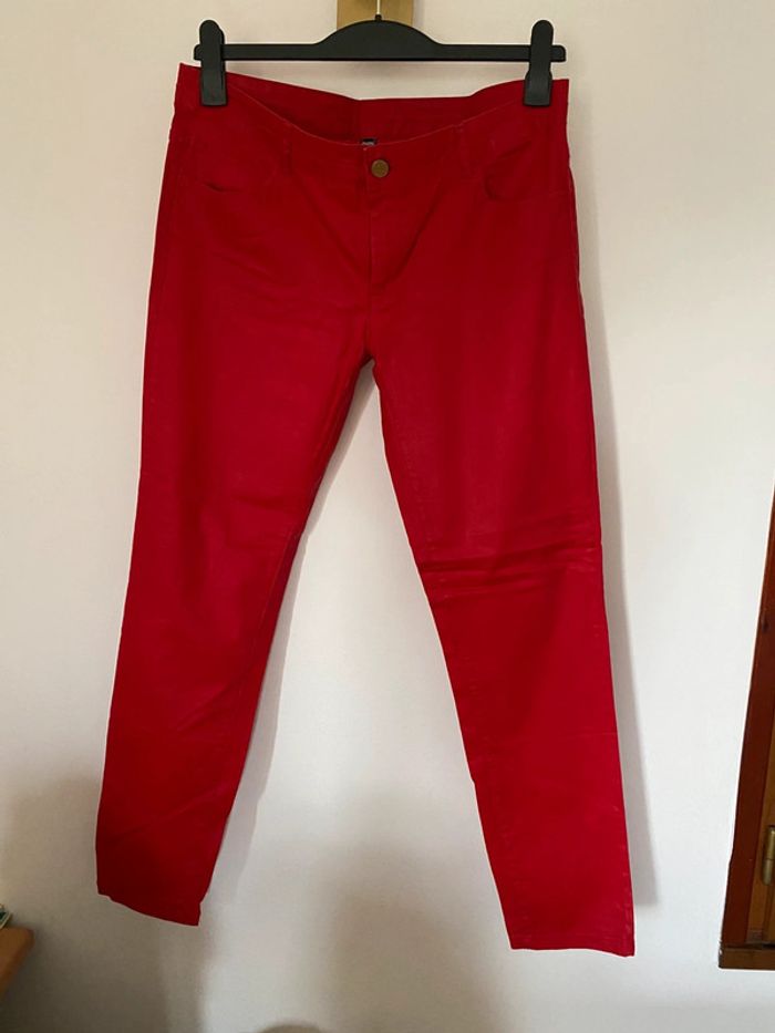 Pantalon toile cirée