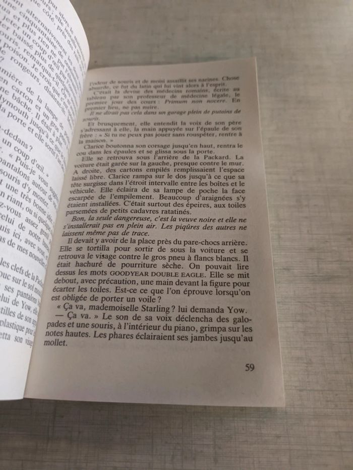 Livre le silence des agneaux - photo numéro 3