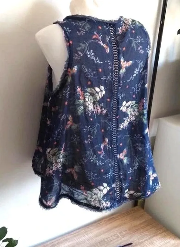 Débardeur taille S Joe rétro 100% coton neuf sans étiquette - photo numéro 5