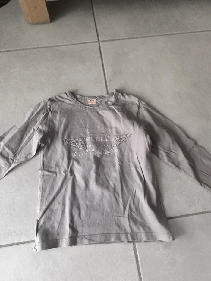 Tee shirt manches longues 5 ans 3 pommes