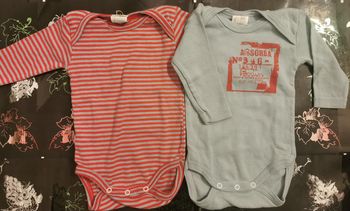lot de 2 bodys taille 3 mois