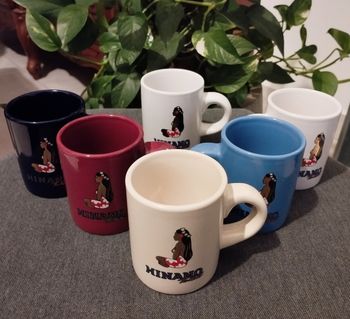 Lot De 6 Tasses À Café Hinano Tahiti Polynésie Française Vahiné Polynésienne