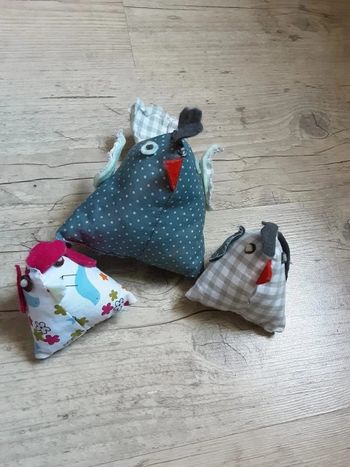 Poule et ses poussins