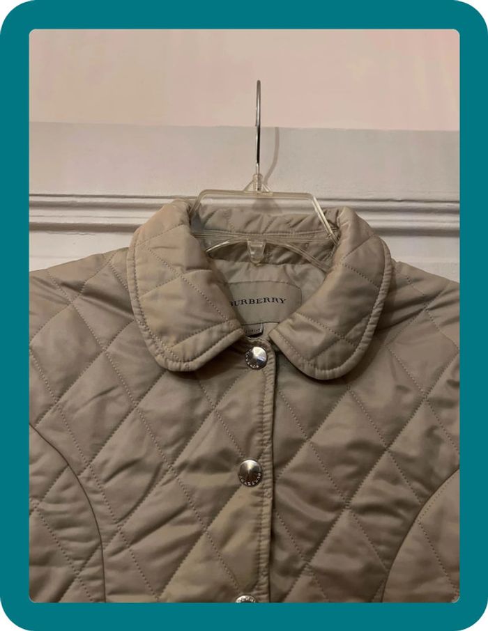 Veste matelassée beige 12 ans - Burberry - photo numéro 7