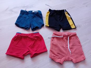 Lot de 4 short 6 mois
