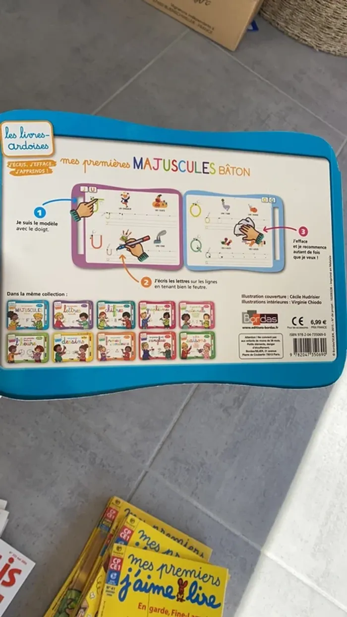Livre mes premières majuscules