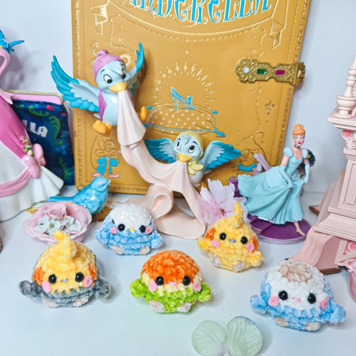 Peluche crochet Oiseau perruche poule coq canard pingouin hibou chouette amigurumi - photo numéro 5
