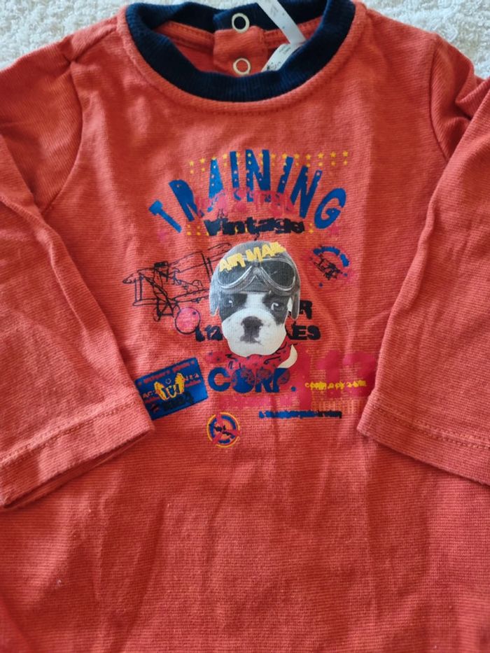 Tee-shirt orchestra orange - photo numéro 2