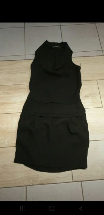 Robe chic noire zara 36 S