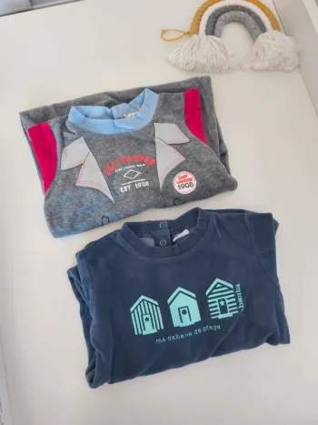 Pyjamas velours 18 mois