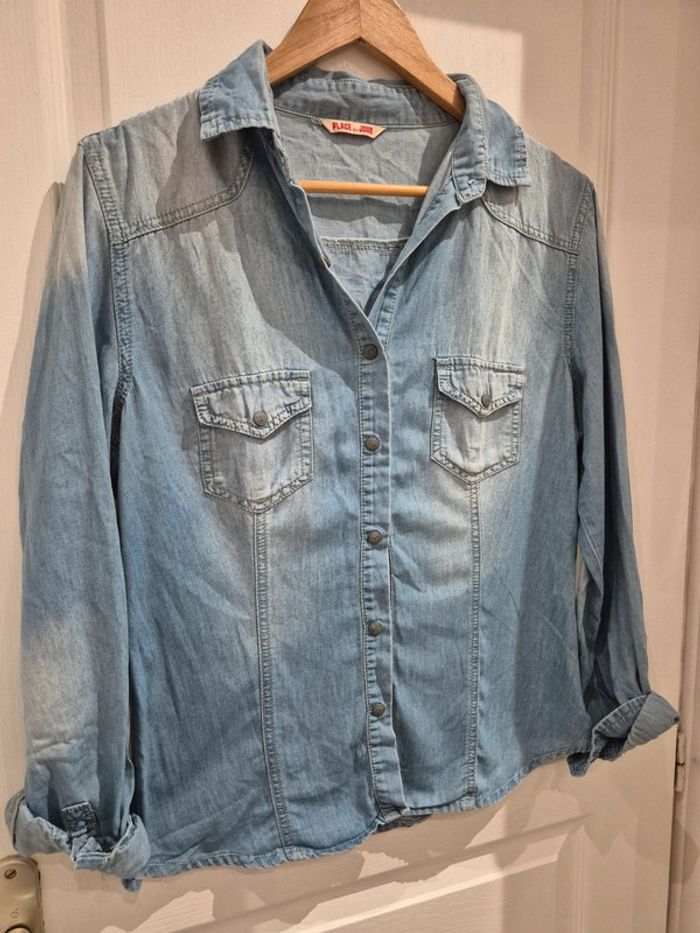 Chemise en jeans 42 - photo numéro 2