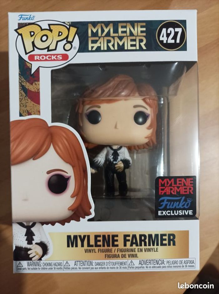 FIGURINE FUNKO POP MYLENE FARMER - LIMITEE NUMERO 427