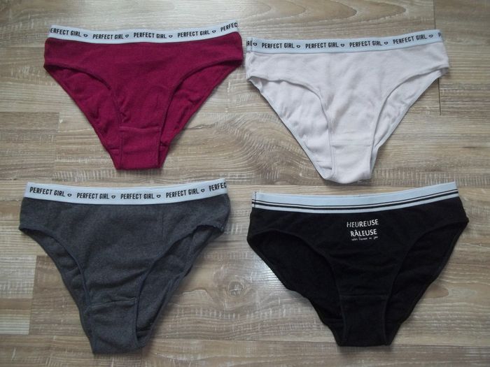 Lot 3 culottes côtelées "Perfect Girl" 10/12 ans - photo numéro 2