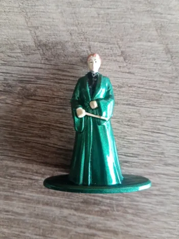 Figurine en métal du professeur Mc gonagall dans Harry Potter