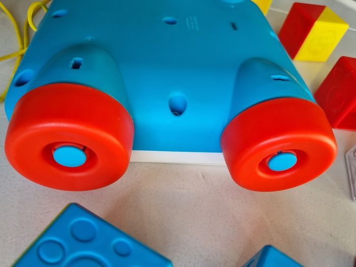 Wagon cubes à tirer Fisher-price - photo numéro 6