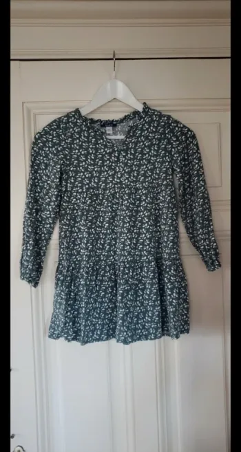 Robe fille mi saison okaidi 8ans automne rentrée des classes look