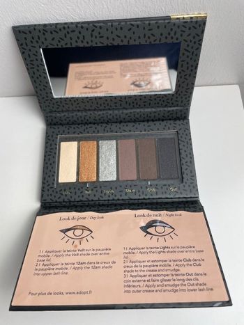 Palette yeux Smokey Vibes Only marque Adopt' Neuve