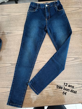 Vêtements fille 10/12 ans