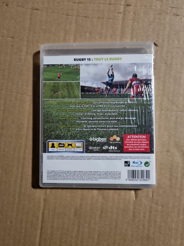 Rugby 15 pour PS3 - photo numéro 2