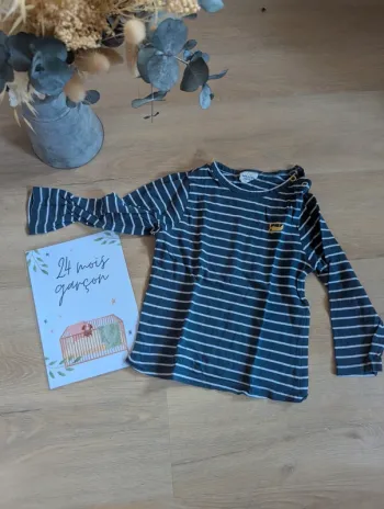 T-shirt rayé Tape à l'oeil 23 mois