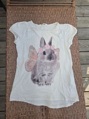 Tee shirt fille H&M 8/10 ans