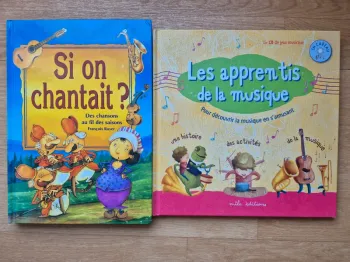 2 livres chansons et musique