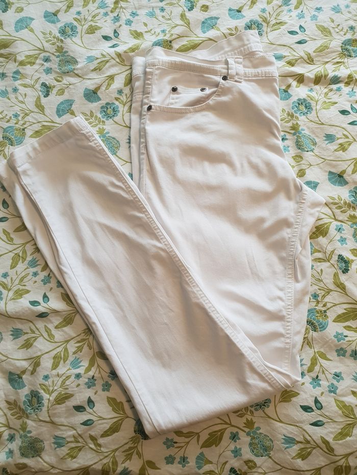 Pantalon blanc Promod