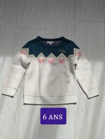 Pull Lili marelle 6ans
