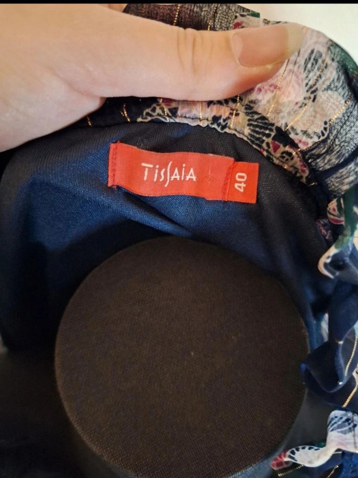 Robe longue pour Femme taille L Marque Tissaia très bon état - photo numéro 8