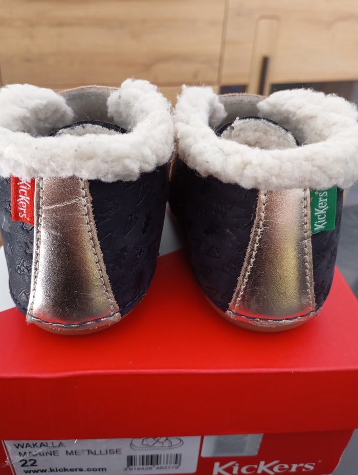 Kickers neuves pour fille en taille 23 - photo numéro 4