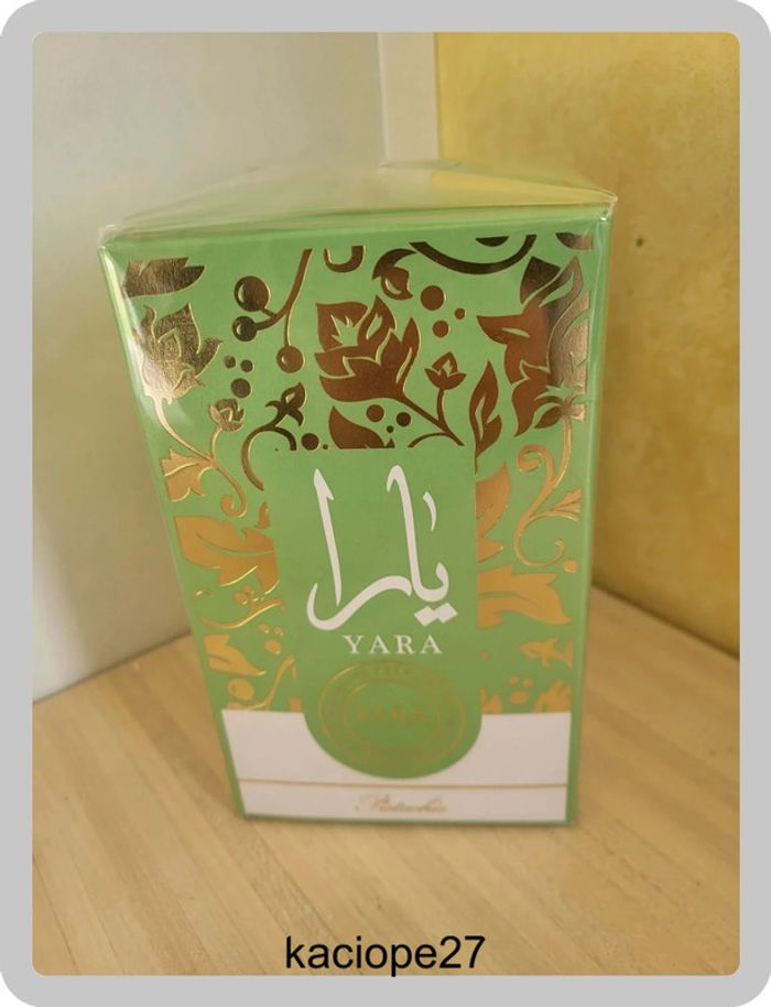 Parfum Yara Pistachio – Lattafa – Neuf sous blister