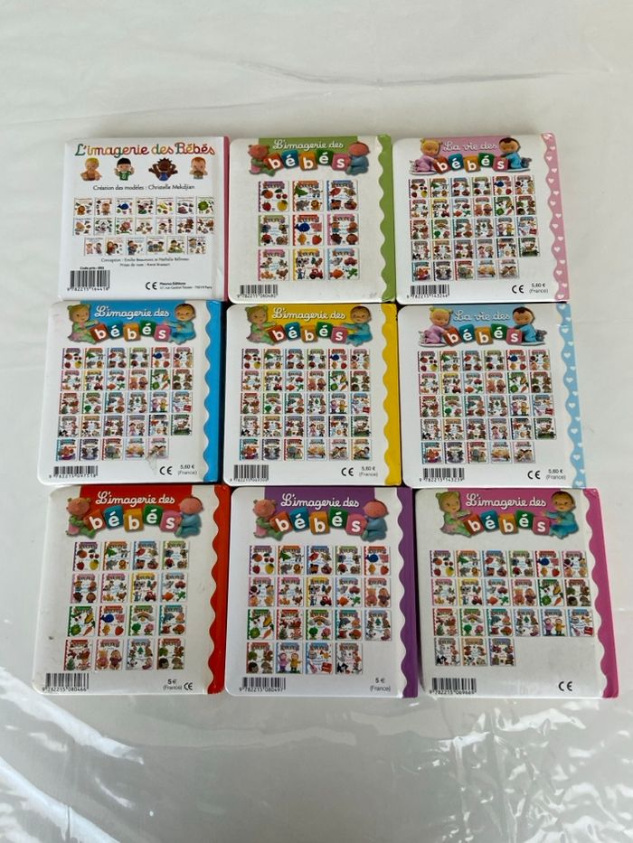 Lot de 9 livres “L’Imagerie des bébés” & “La vie des bébés” – Éditions Fleurus - photo numéro 2