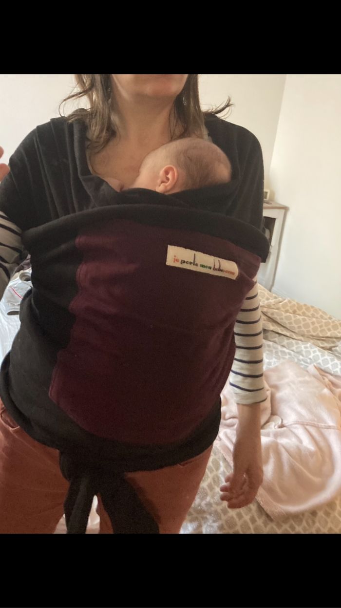 Écharpe de portage je porte mon bébé jpmbb - photo numéro 3