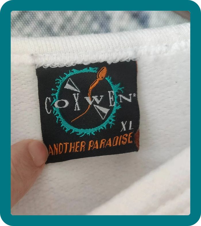 Sweat blanc Coxwen - Neuf sans étiquette - Taille XL - photo numéro 5