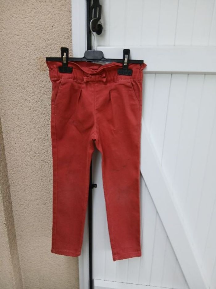 Pantalon filles tissaia taille 7 ans