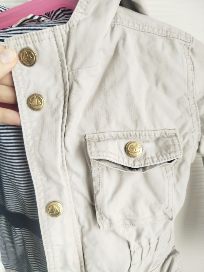 Trench garçon beige petit bateau 5 ans - photo numéro 3
