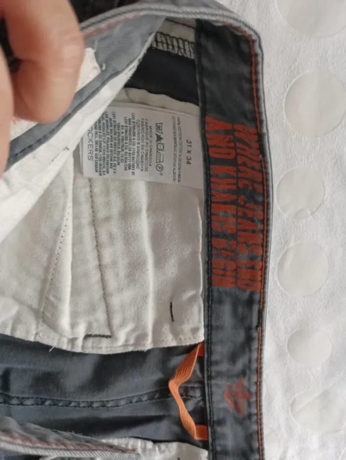 Pantalon jeans Chino homme Dockers taille 40 coupe droite - photo numéro 4