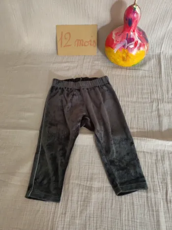 Legging velours 12mois/74cm