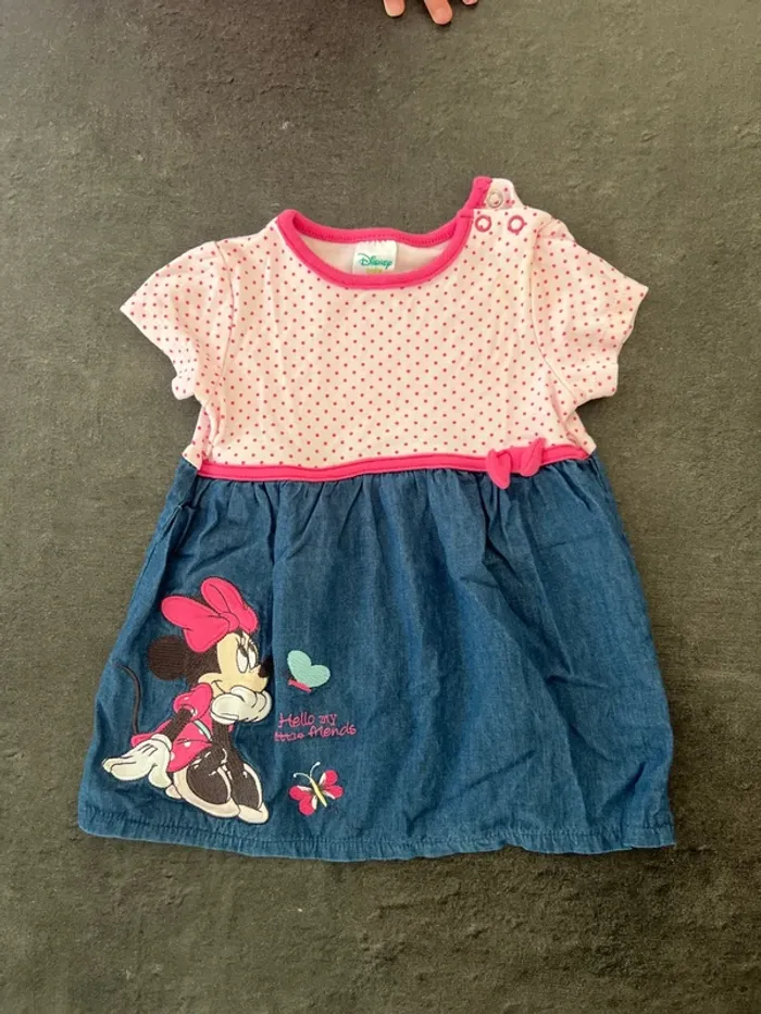 Robe Minnie 1 mois